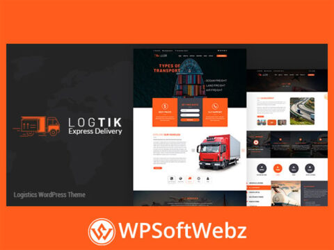 Logtik - Logistics, Transportation Theme