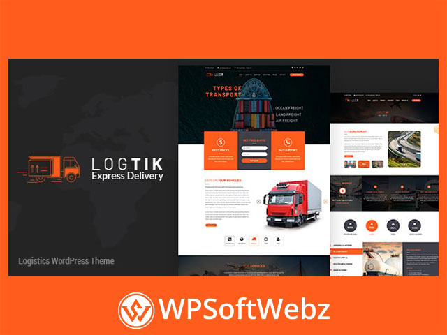 Logtik Logistics Transportation Theme Latest Version
