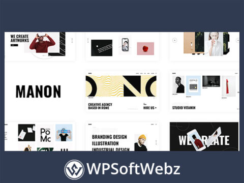 Manon – Portfolio & Agency WordPress Theme