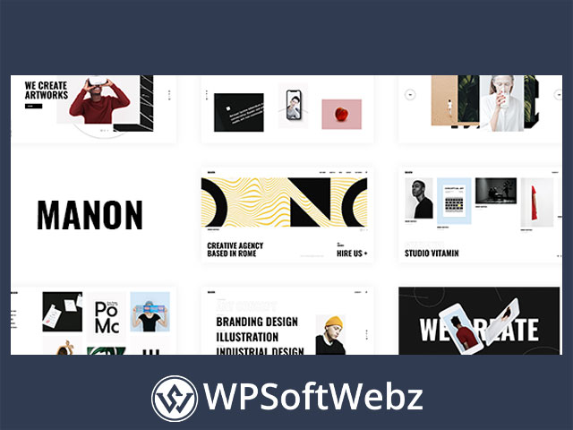 Manon – Portfolio & Agency WordPress Theme