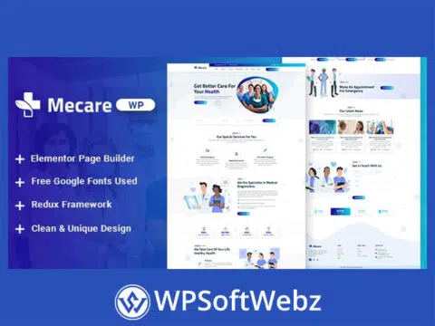Mecare – Hospital and Health WordPress Theme