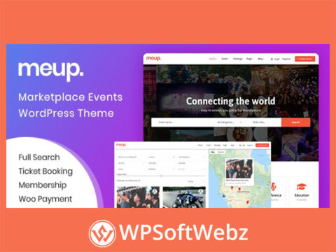 Meup - Event Marketplace WordPress Theme