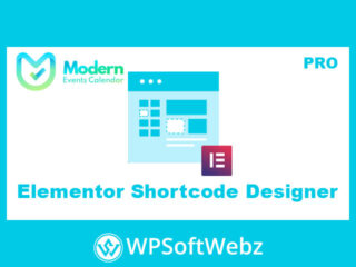 Elementor Shortcode Designer – Modern Events Calendar Addon
