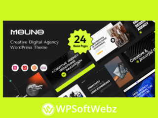 Mouno – Creative Digital Agency WordPress Theme