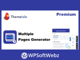 Multiple Pages Generator Premium (MPG Pro) – Mass Page Creation for WordPress