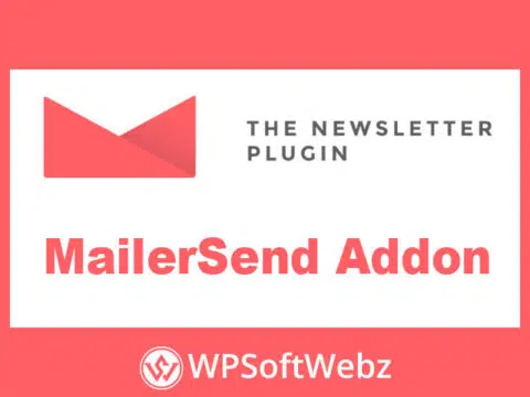 Newsletter MailerSend Addon