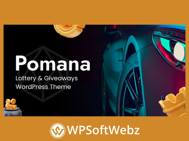 Pomana - Lottery & Giveaways WordPress Theme