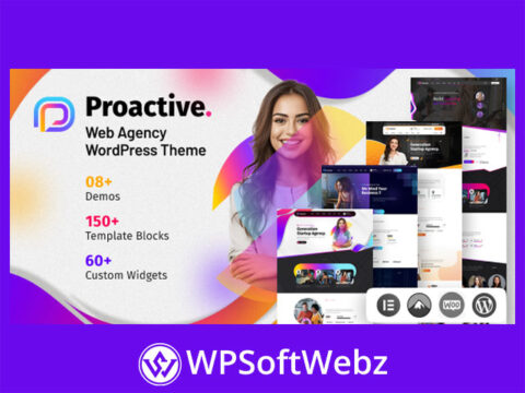 Proactive – Web Design Agency WordPress Theme