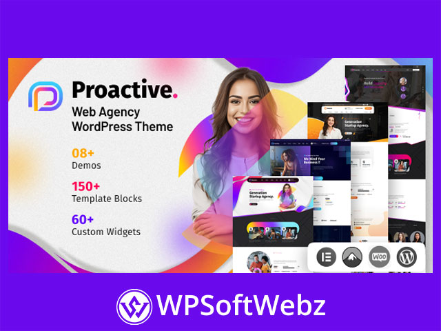 Proactive – Web Design Agency WordPress Theme