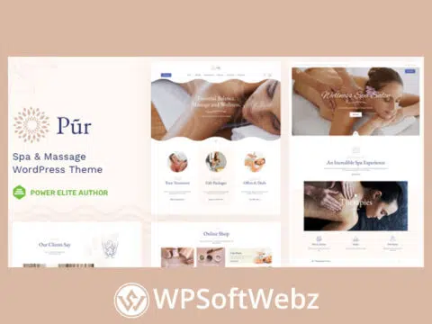 Pur – Spa WordPress Theme
