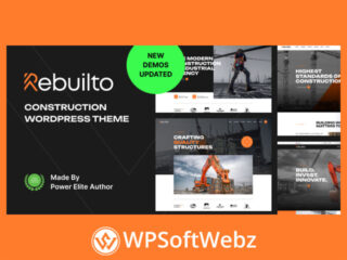 Rebuilto - Construction WordPress Theme