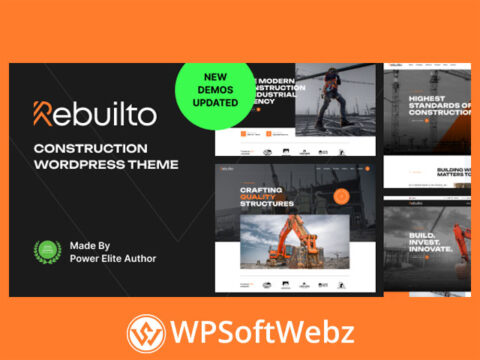 Rebuilto - Construction WordPress Theme