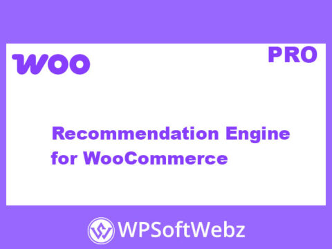 Recommendation Engine for WooCommerce