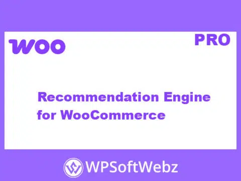 Recommendation Engine for WooCommerce
