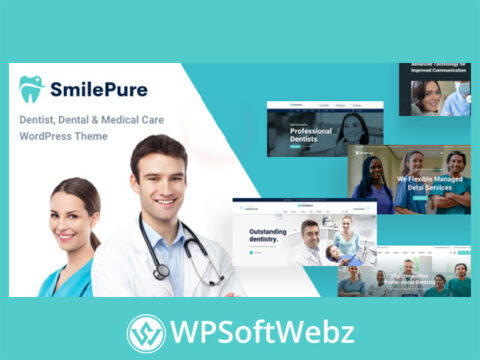 SmilePure – Dental & Medical Care WordPress Theme