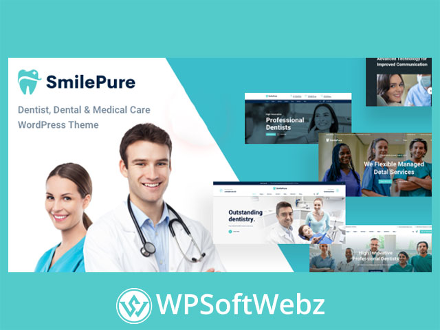 SmilePure – Dental & Medical Care WordPress Theme