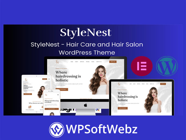 StyleNest – Hair Care and Hair Salon WordPress Theme
