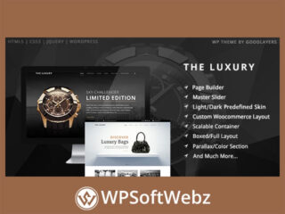 The Luxury - Dark / Light Responsive WordPress Theme