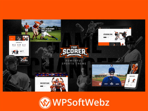 TopScorer – Sports WordPress Theme