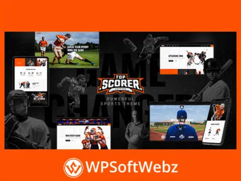 TopScorer – Sports WordPress Theme