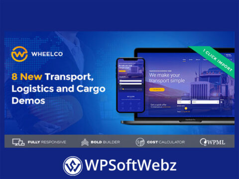 Wheelco - Cargo, Transport & Logistics WordPress Theme