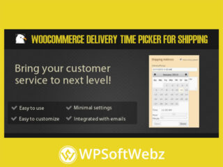 WooCommerce Delivery Time Picker for Shipping Plugin
