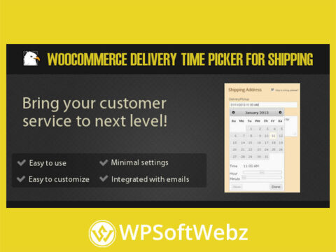 WooCommerce Delivery Time Picker for Shipping Plugin
