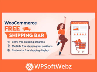 WooCommerce Free Shipping Bar - Increase Average Order Value