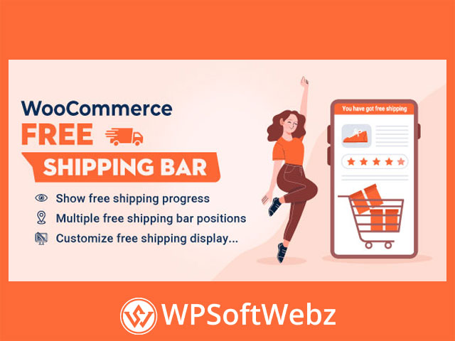 WooCommerce Free Shipping Bar - Increase Average Order Value