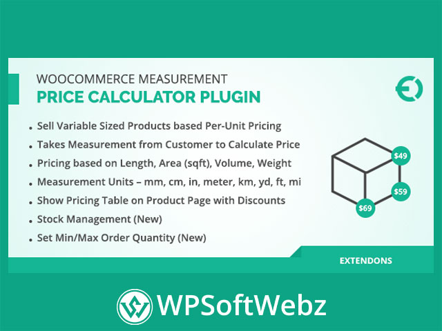 WooCommerce Measurement Price Calculator Plugin, Price Per Unit