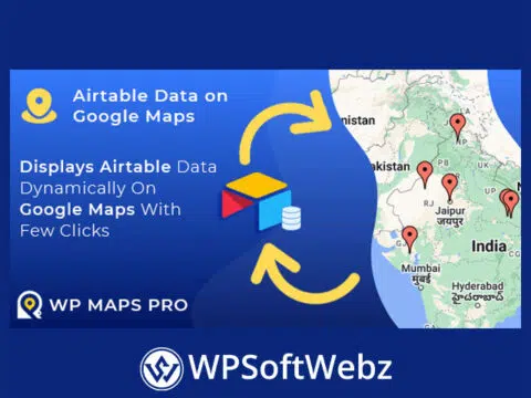 WP Maps Pro – Airtable Data on Google Maps Addon