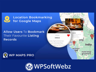 WP Maps Pro – Location Bookmarking for Google Maps