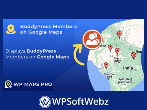 WP Maps Pro – BuddyPress Members on Google Maps Addon