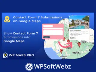 WP Maps Pro – Contact Form 7 Submissions on Google Maps