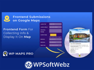 WP Maps Pro – Frontend Submissions on Google Maps
