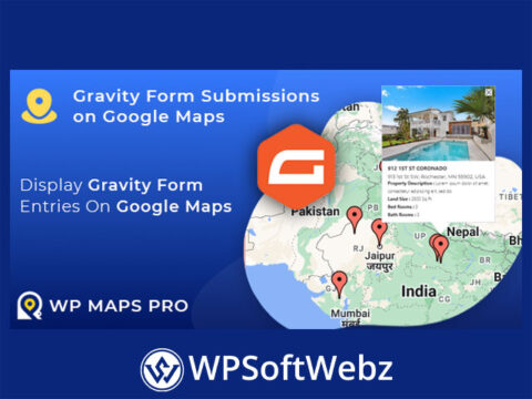 WP Maps Pro – Gravity Form Submissions on Google Maps