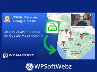 WP Maps Pro – JSON Data on Google Maps
