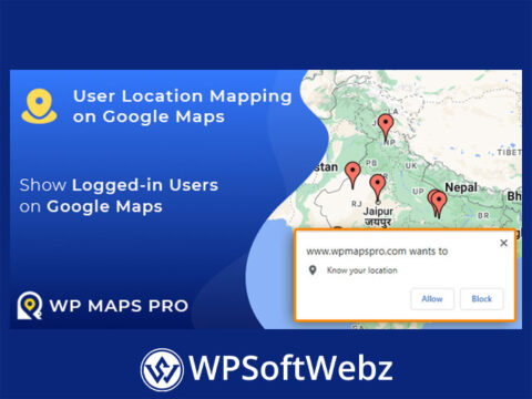 WP Maps Pro – User Location Mapping on Google Maps