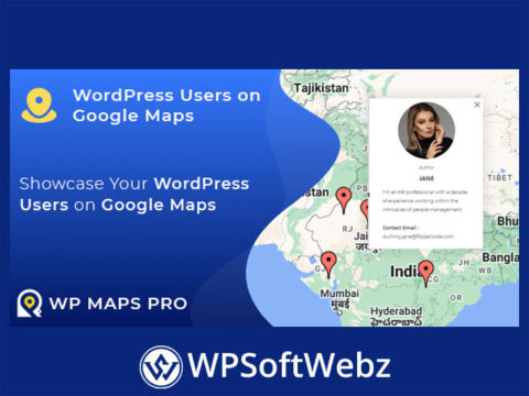WP Maps Pro – WordPress Users on Google Maps