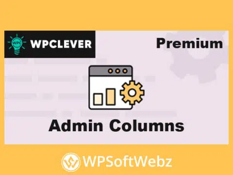 WPC Admin Columns Premium