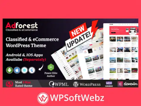 AdForest - Classified Ads WordPress Theme