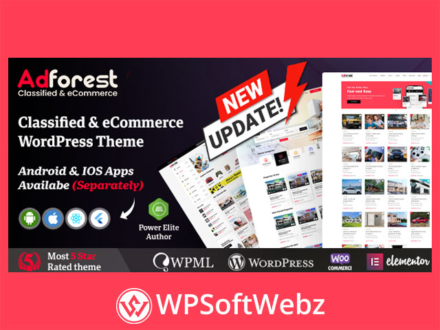 AdForest - Classified Ads WordPress Theme