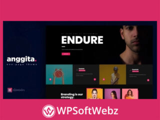 Anggita - One Page Portfolio Theme
