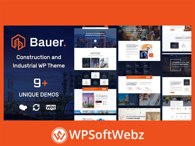 Bauer | Construction and Industrial WordPress Theme