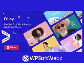 Billey - Creative Portfolio & Agency Elementor WordPress Theme