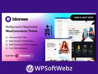 Blonwe - Multipurpose WooCommerce Theme
