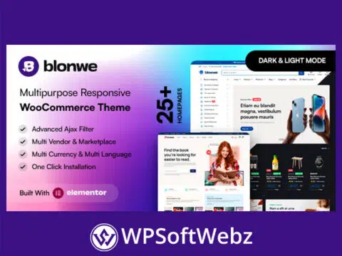 Blonwe - Multipurpose WooCommerce Theme