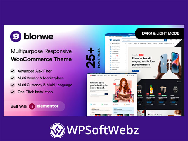 Blonwe - Multipurpose WooCommerce Theme