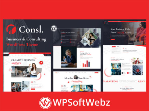 Consl - Consulting Business WordPress Theme