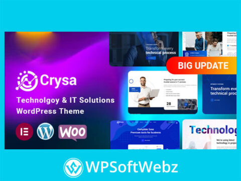 Crysa - IT Solutions WordPress Theme